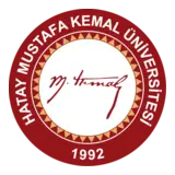 Hatay Mustafa Kemal Üniversitesi logosu