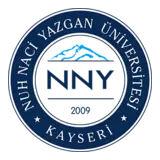 Nuh Naci Yazgan Üniversitesi logosu